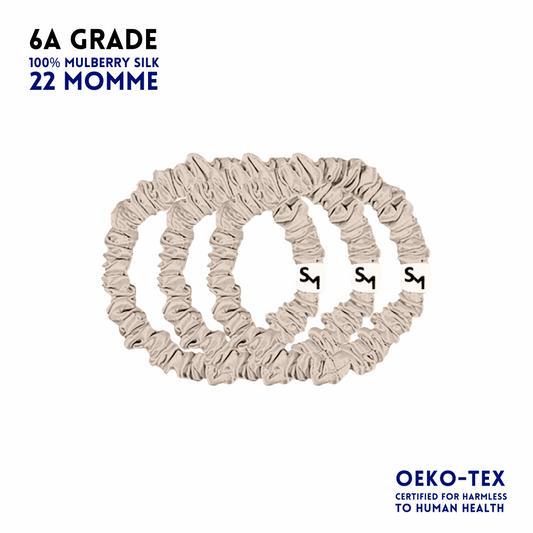 Slim Scrunchie - Set of 3 - SilkMe