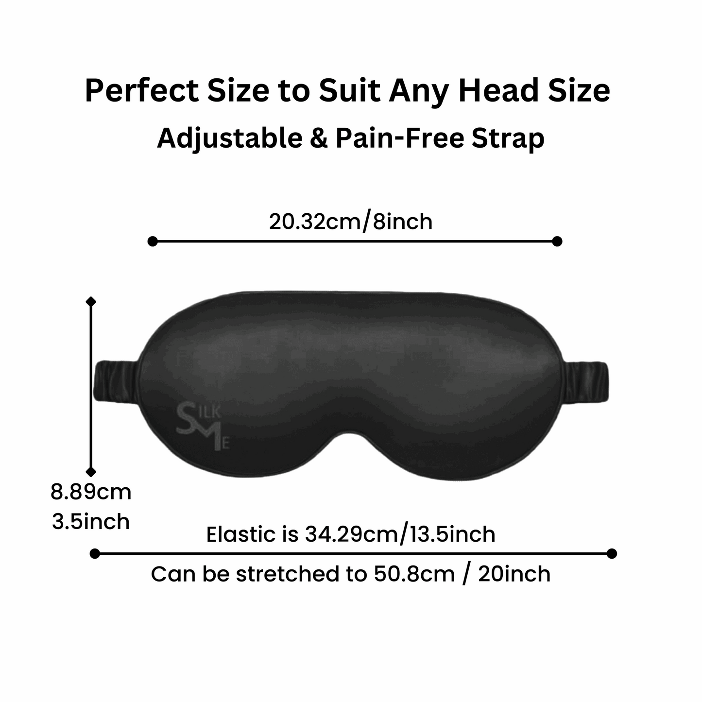 Sleep Mask - 3D - SilkMe