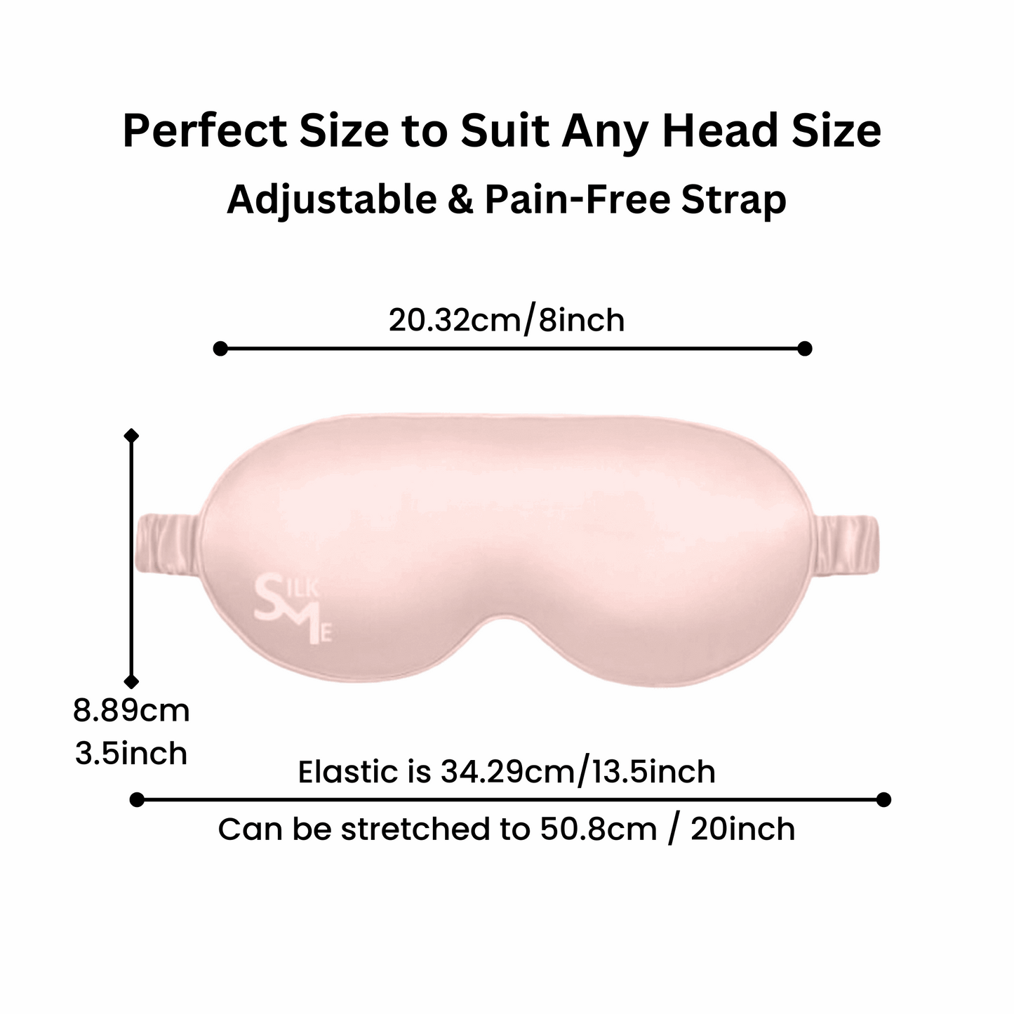 Sleep Mask - 3D - SilkMe