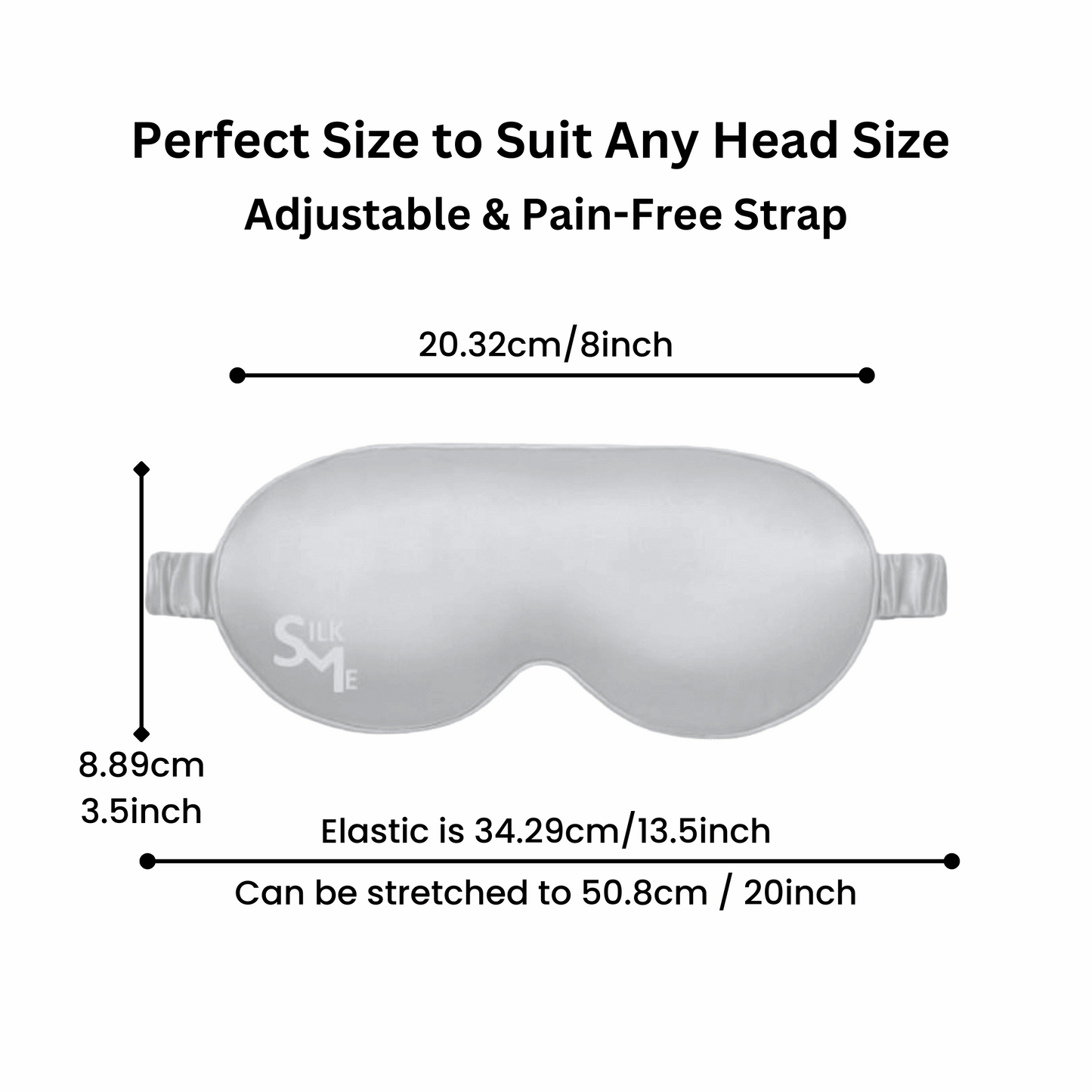 Sleep Mask - 3D - SilkMe