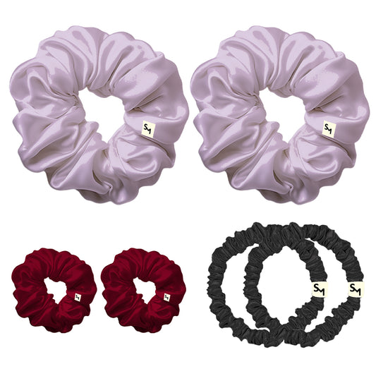 Dreamy Scrunchie Trio - SilkMe