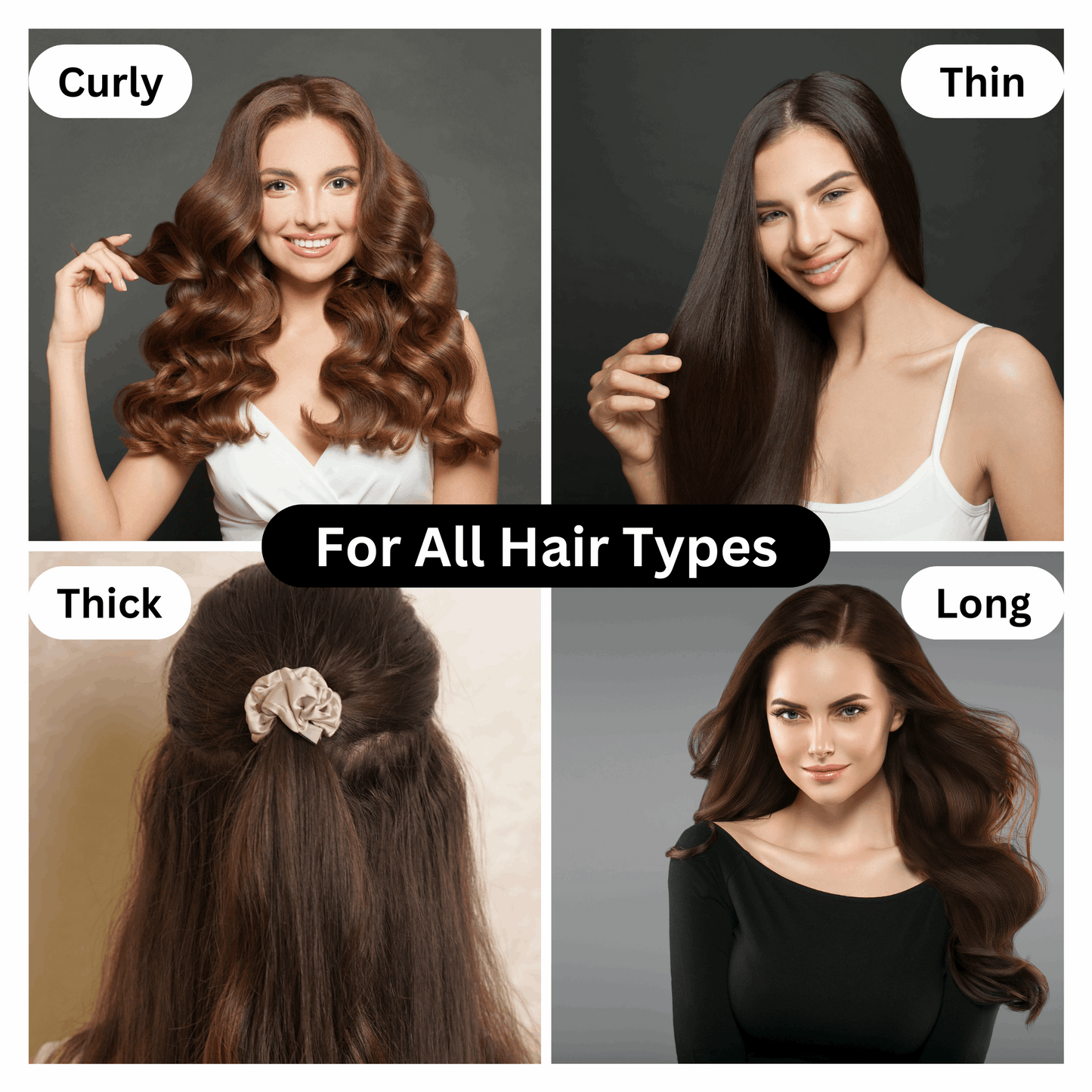 Fluffy Scrunchie - Set of 2 - SilkMe