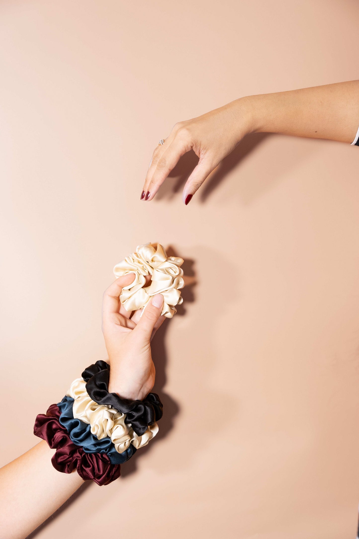 Fluffy Scrunchie - Set of 3 - SilkMe