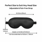 Sleep Mask - 3D - SilkMe