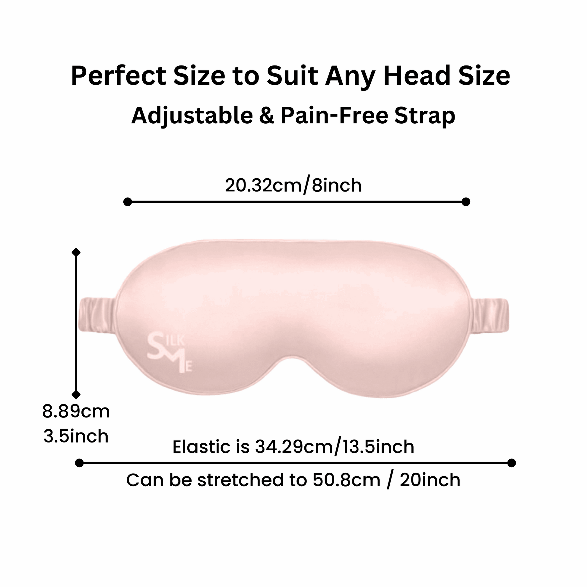 Sleep Mask - 3D - SilkMe