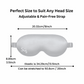 Sleep Mask - 3D - SilkMe