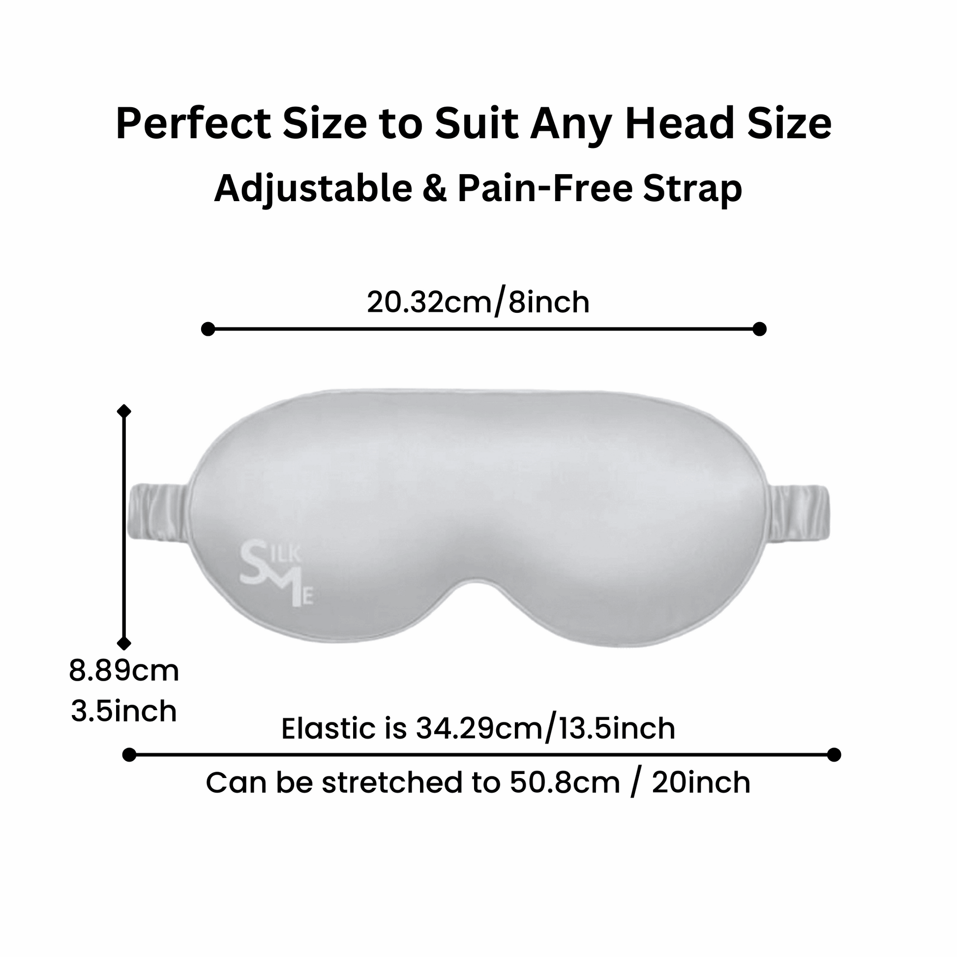 Sleep Mask - 3D - SilkMe
