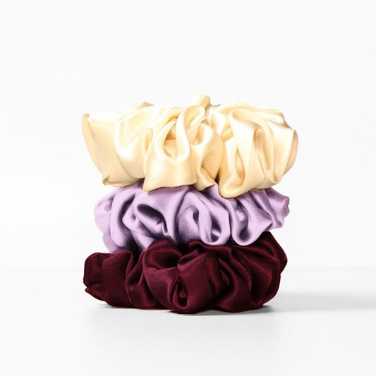 Fluffy Scrunchies - Set of 3