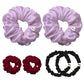 Dreamy Scrunchie Trio - 2 Fluffy, 2 Slim and 2 Mini Scrunchies