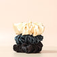 Fluffy Scrunchies - Set of 3