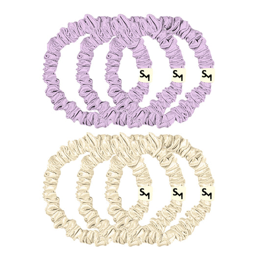 Slim Scrunchies - Set of 6